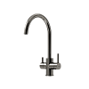 Смеситель для кухни с подключением фильтра SANCOS Taper, вороненая сталь, SC4012GG