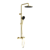 Душевая система SANCOS Etna с термостатом, золото брашированное, SC9008BG