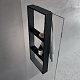 Полка для ванной Novellini Frame Accessories, тройная, черный матовый, R90AKFPO3590-H - изображение 1