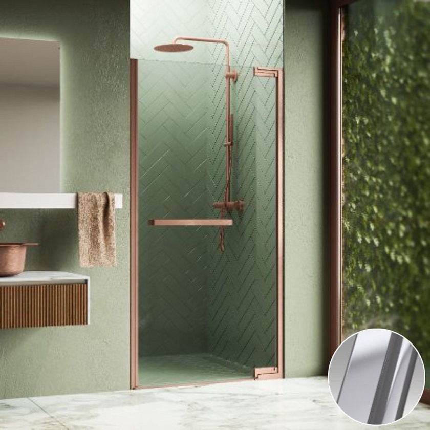 Душевая дверь Novellini N180, 90 см, N1801B90-1B