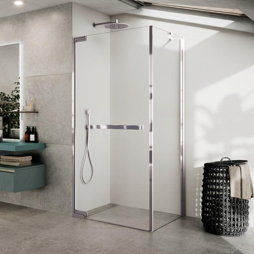 Душевая дверь Novellini N180, 90 см, N180G90-1K