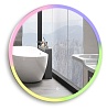 Зеркало в ванную Azario Perla neo, 77 см, LED-00002610