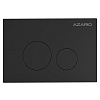 Кнопка смыва Azario NEW-TS, черный, AZ-SS-002-B