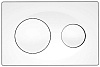 Кнопка смыва Azario, белый, AZ-8200-0012/P40-0130-0025