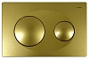 Кнопка смыва Azario, золото матовое, AZ-8200-0014