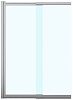 Стеклянная шторка для ванны Azario Merrit, 80 см, AZ-NF6122 800