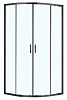 Душевой угол Azario MILTON, 100x100, AZ-ND2142 1000 Black