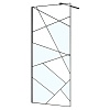Душевая перегородка Azario Walk-In, 120 см, AZ-271-120-MB-CGP