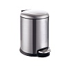 Мусорное ведро Azario, хром матовый, AZ-301N-3L