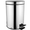 Мусорное ведро Azario, хром, AZ-301-3L