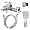 Смеситель для ванны Azario REULEAUX, хром, AZ-VWF238296C