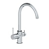 Смеситель для кухни с подключением фильтра Azario TASCO, хром, AZ-15164421