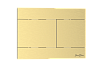 Клавиша смыва Iberica Blanca Inox-R, золото матовое, IB.B015.03