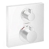 Встраиваемый смеситель для душа Hansgrohe Ecostat Square, белый, 15714700