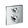 Встраиваемый смеситель для душа Hansgrohe Ecostat Square, хром, 15712000
