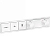 Встраиваемый смеситель для душа Hansgrohe Raindance Select, белый матовый, 15380700