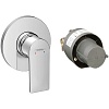 Встраиваемый смеситель для душа Hansgrohe Rebris E, хром, 72658000