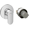 Встраиваемый смеситель для душа Hansgrohe Rebris S, хром, 72648000