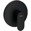 Встраиваемый смеситель для душа Hansgrohe Rebris S, черный матовый, 72667670