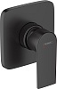Встраиваемый смеситель для душа Hansgrohe Vernis Shape, черный, 71658670