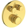 Встраиваемый смеситель для душа Ideal Standard CERATHERM NAVIGO, шлифованное золото, A7296GN