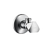 Запорный вентиль Hansgrohe, хром, 13902000