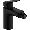 Смеситель для биде Hansgrohe Logis, черный матовый, 71200670