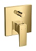 Встраиваемый смеситель для ванны Hansgrohe Metropol, золото, 32545990