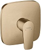 Встраиваемый смеситель для ванны Hansgrohe Talis E, бронза, 71765140