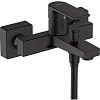 Смеситель для ванны Hansgrohe Vernis Shape, черный, 71450670