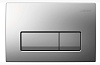 Кнопка смыва Geberit Delta, хром матовый, 115.119.46.1