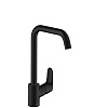 Смеситель для кухни Hansgrohe Focus, черный, 31820670