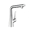Смеситель для кухни Hansgrohe Metris Select, сталь, 14883800
