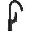 Смеситель для раковины Hansgrohe Logis, черный матовый, 71130670