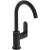 Смеситель для раковины Hansgrohe Rebris S, черный матовый, 72536670
