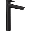 Высокий смеситель для раковины Hansgrohe Talis E, черный, 71716670