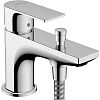 Смеситель на борт ванны Hansgrohe Rebris E, хром, 72437000
