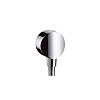 Шланговое подключение Hansgrohe, хром, 27453000
