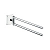 Полотенцедержатель Hansgrohe, хром, 41512000