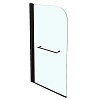 Стеклянная шторка для ванны Jacob Delafon Odeon Up, 80 см, E4932-BL