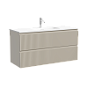 Тумба с раковиной SANCOS SNOB R, 99 см, SNR100/39CE+CN7027