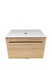 Тумба с раковиной Sintesi Comforty, 80 см, STL.W7817