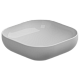 Раковина накладная GSG Ceramic Design Easy, 45 см, EALAVQU45BI000/001 - изображение 1