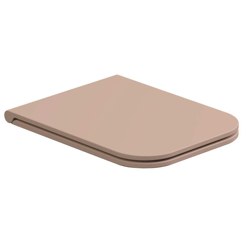 Крышка-сиденье GSG Ceramic Design Brio, cipria matt, BRCOPRSLTICR032