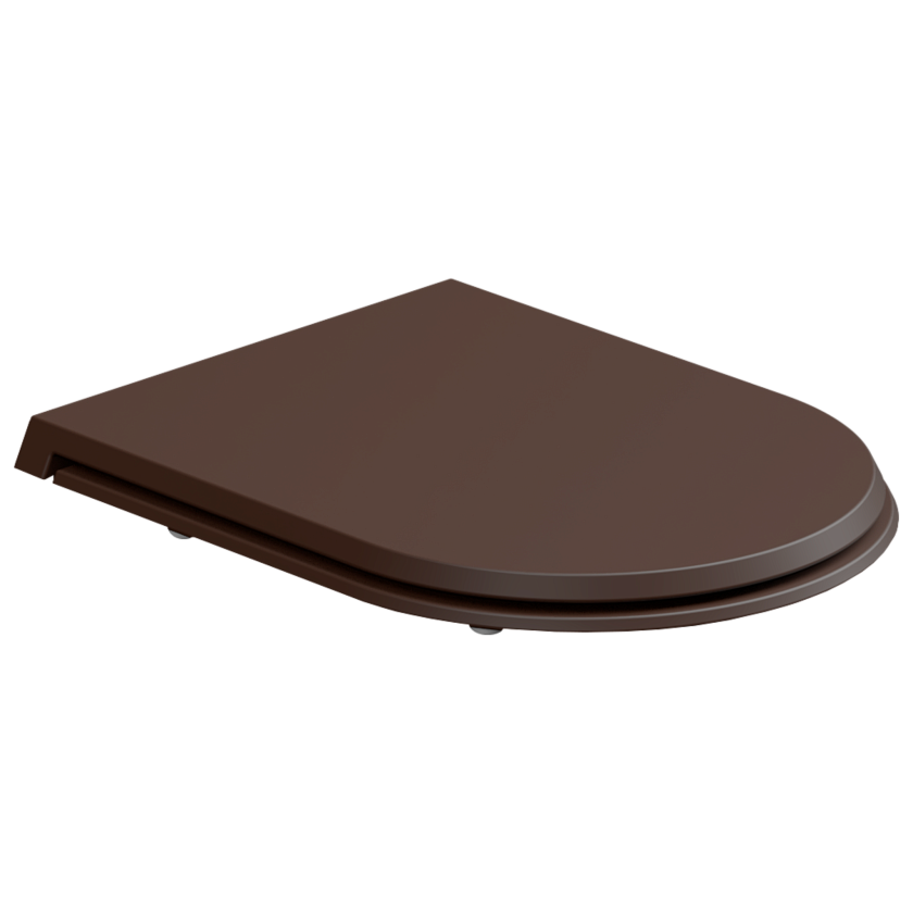 Крышка-сиденье GSG Ceramic Design Cruise, cacao matt, CRCOPRSLTICR035