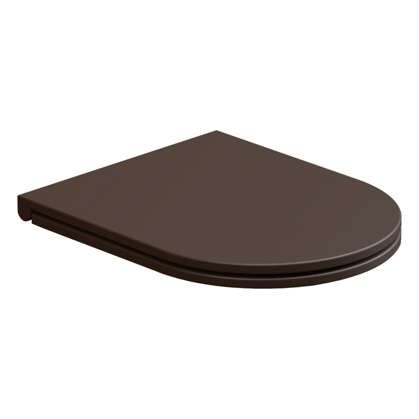 Крышка-сиденье GSG Ceramic Design Like, cacao matt, LKCOPRSLTICR035