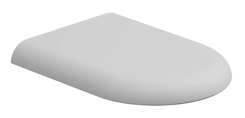 Крышка-сиденье GSG Ceramic Design Petra, белый матовый, PECOPRTICR001