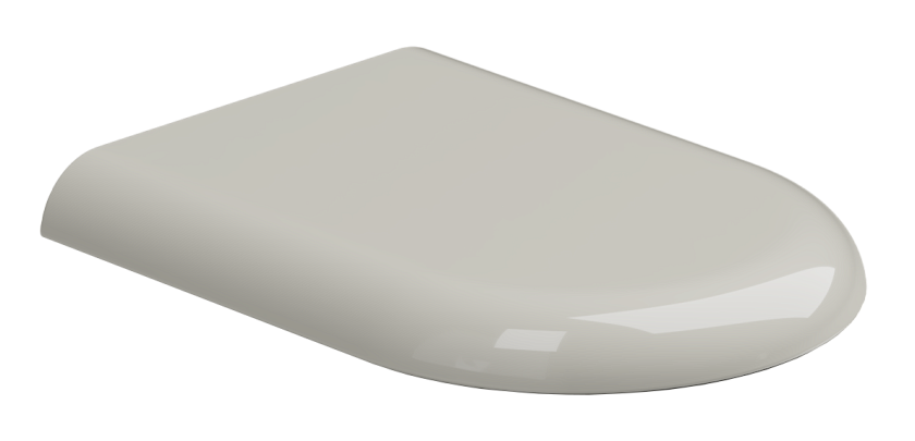 Крышка-сиденье GSG Ceramic Design Petra, пергамон глянцевый, PECOPRTICR013