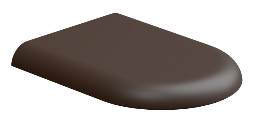 Крышка-сиденье GSG Ceramic Design Petra, cacao matt, PECOPRTICR035