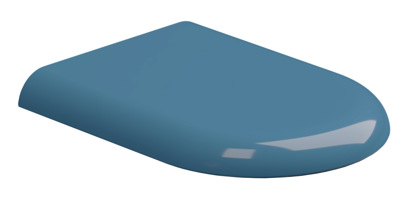 Крышка-сиденье GSG Ceramic Design Petra, denim glossy, PECOPRTICR040